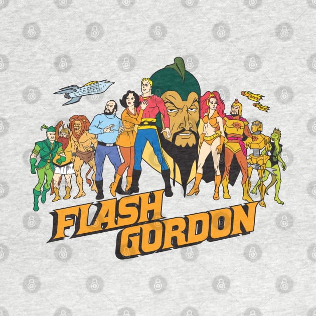 Flash Gordon Cartoon by Chewbaccadoll